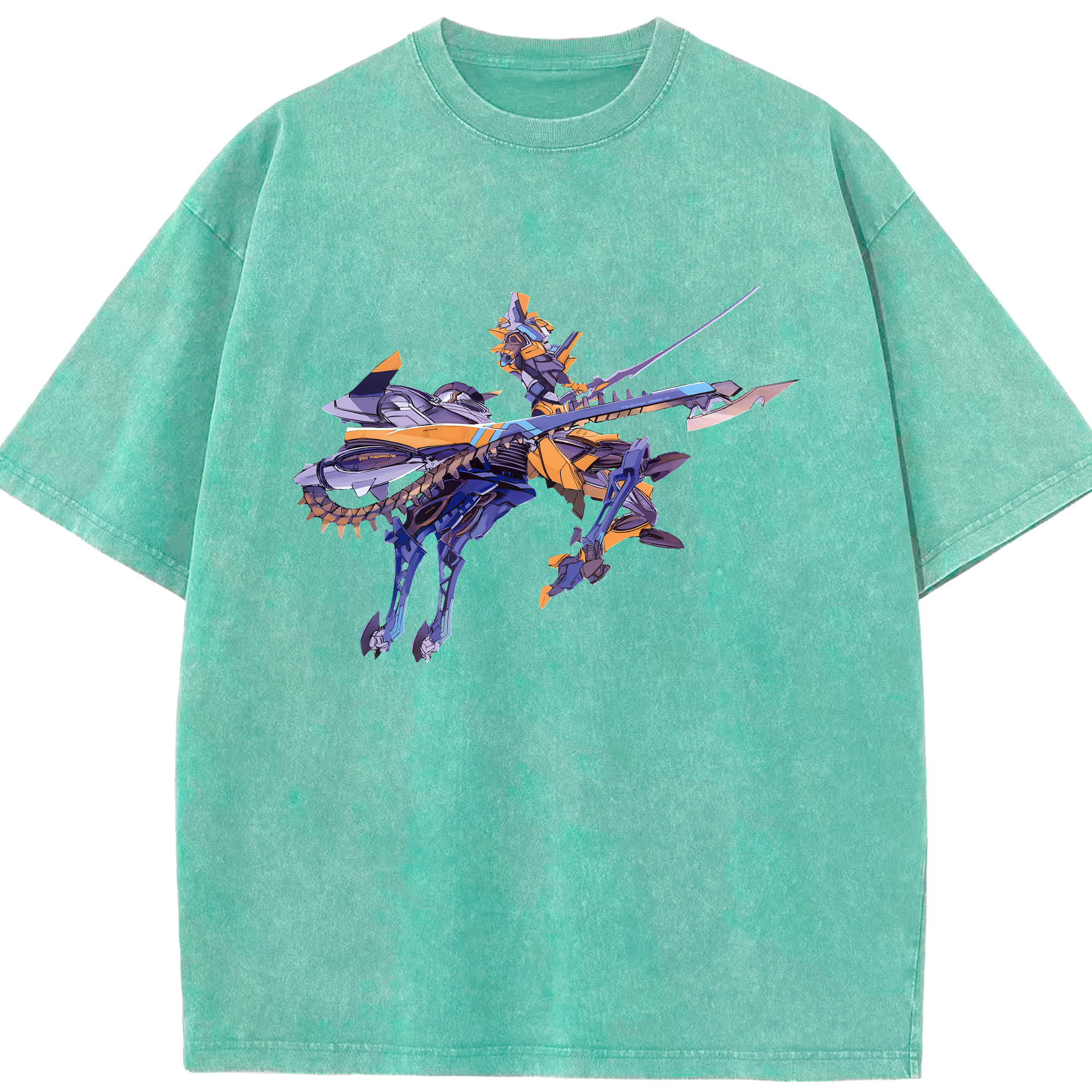 （画像用） EVA 新世紀エヴァンゲリオン 綿100% ヴィンテージ風 半袖Tシャツ（フロントプリント）